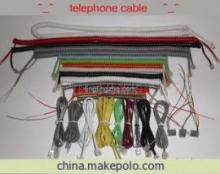 汕头市潮南区司马浦华讯电子厂 专业供应各类电话曲线、直线、欧洲标准电话插座及电话线